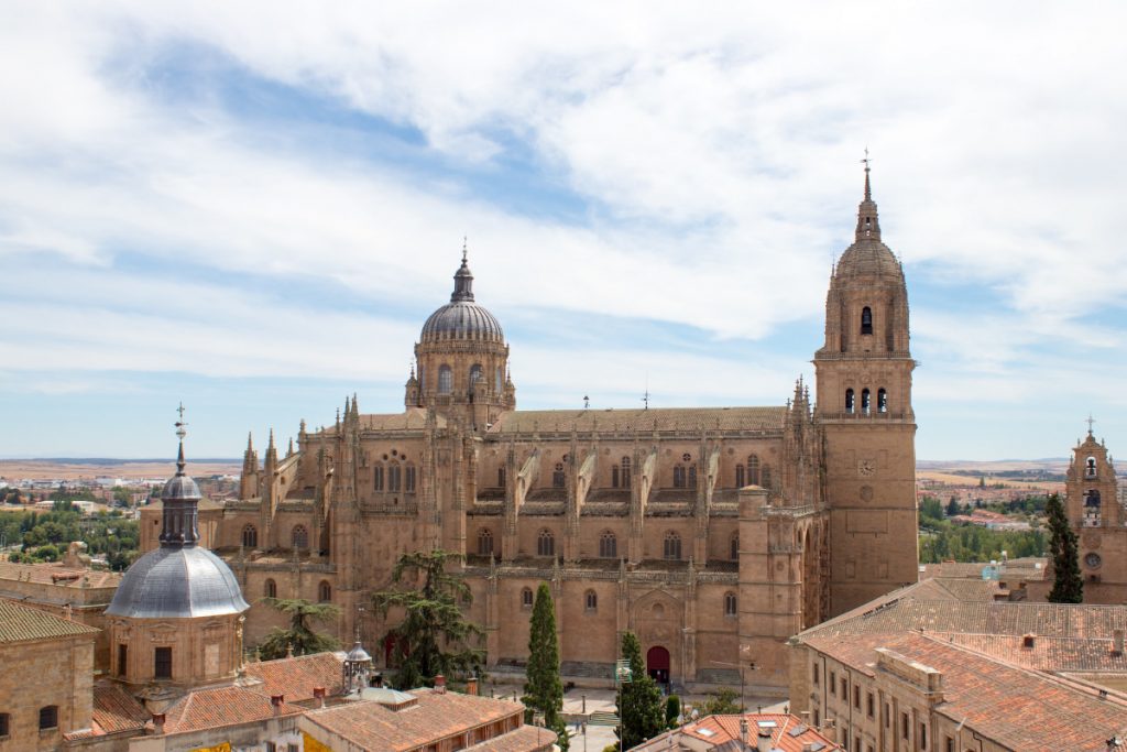 Catedrais de Salamanca na Espanha. 